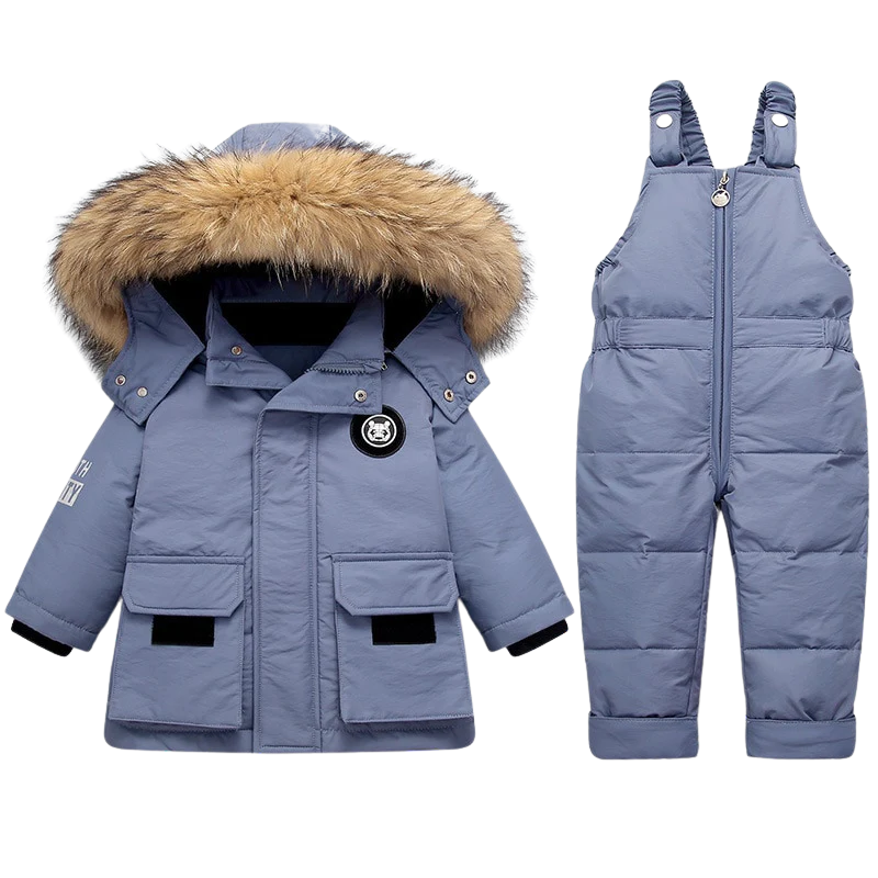 Doudoune + Combinaison Bébé – Prêt pour l’Hiver et la Neige